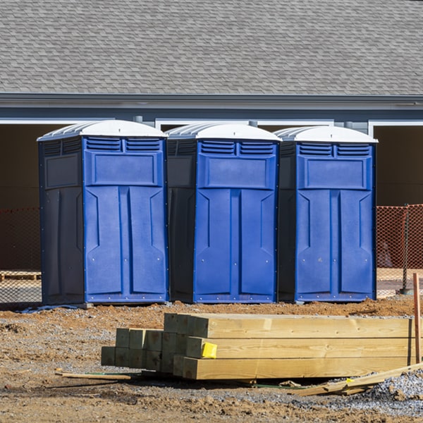 how can i report damages or issues with the porta potties during my rental period in Bosler Wyoming